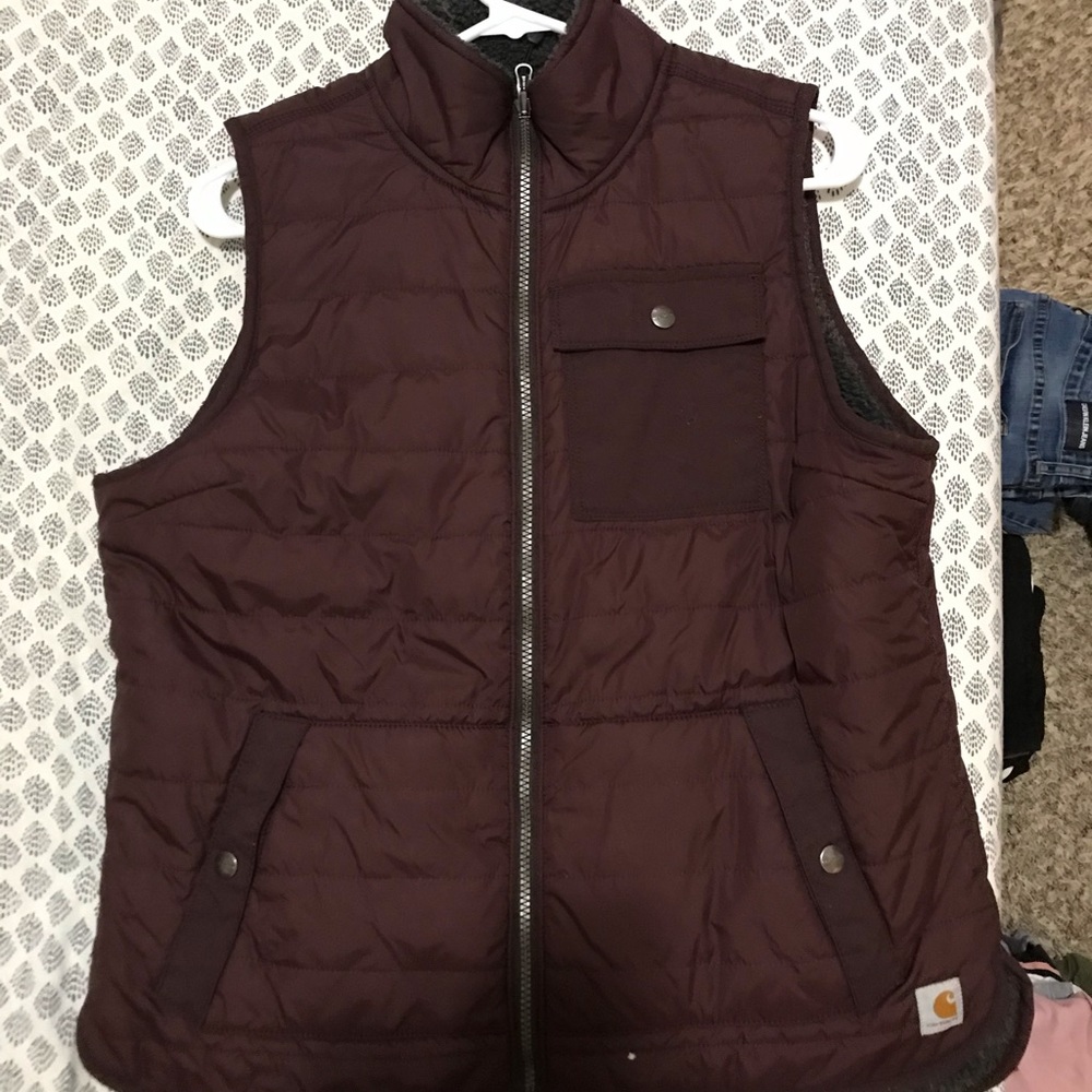 Carharrt Maroon Vest